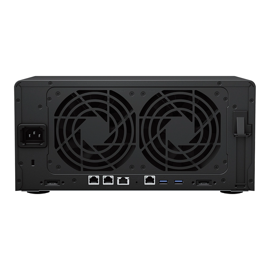 Synology DS1823xs+ back Synology DS1823xs+ back